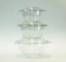 Bol salade à couvercle déchirable charnière 175x95mm SLR 750C (7C)